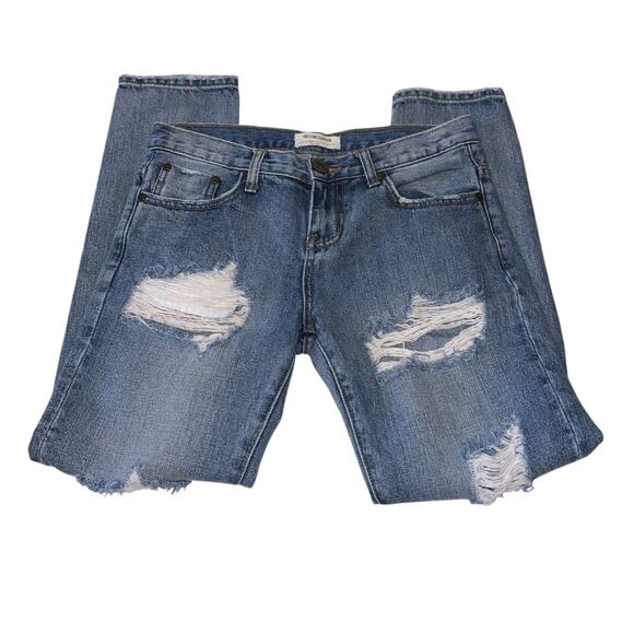 One X Teaspoon Awesome Baggies Jeans Destroyed sz 25 - Picture 1 of 13